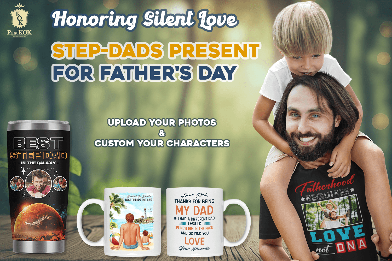 Honoring Silent Love: STEP-DADS PRESENT FOR FATHER'S DAY