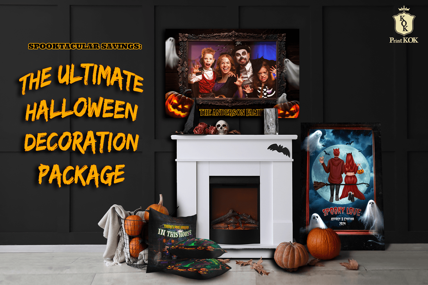 ﻿ Spooktacular Savings: The Ultimate Halloween Decoration Package - PrintKOK