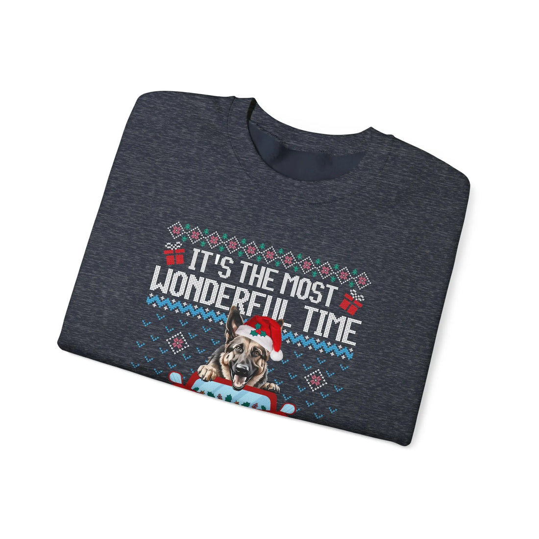 German Shepherd Dog It's The Most Wonderful Time Of The Year Unisex  Sweater