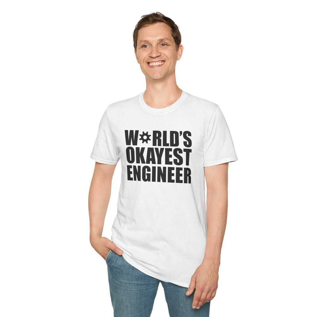 World's Okayest Engineer - Unisex T-Shirt