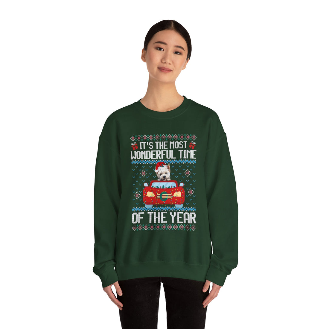 West Dog It's The Most Wonderful Time Of The Year Unisex  Sweater