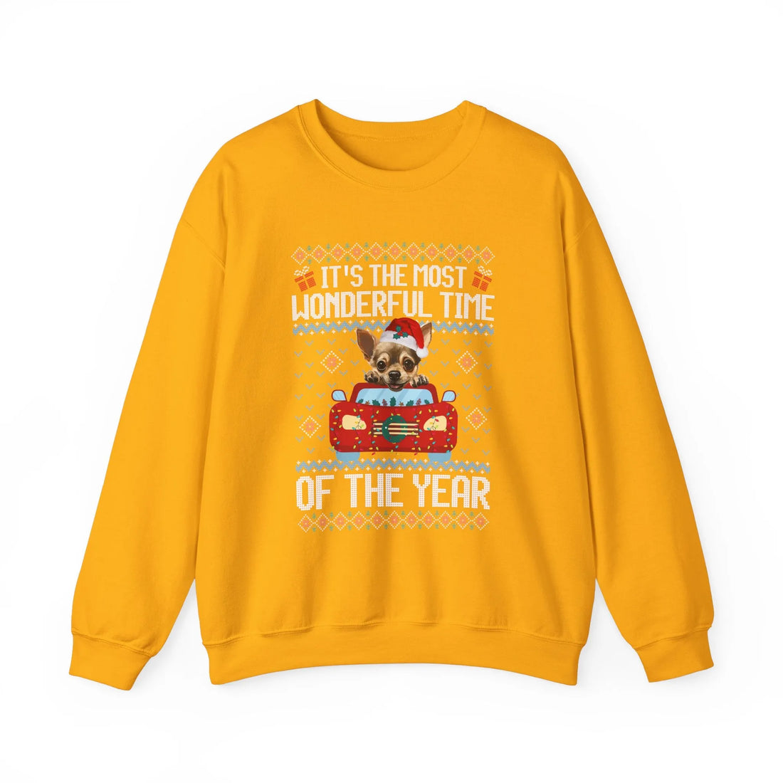 Chihuahua Dog It's The Most Wonderful Time Of The Year Unisex  Sweater