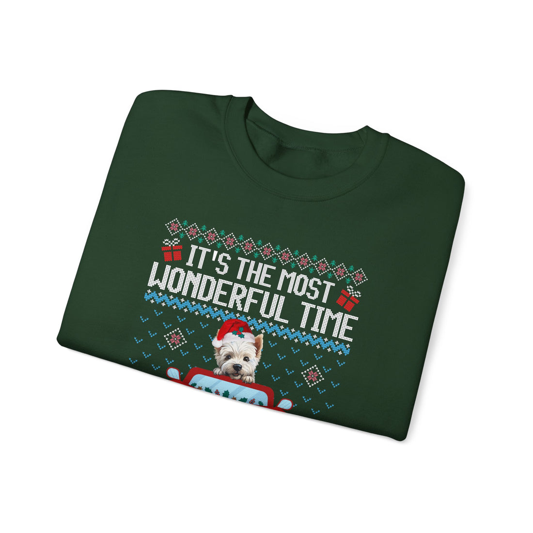 West Dog It's The Most Wonderful Time Of The Year Unisex  Sweater