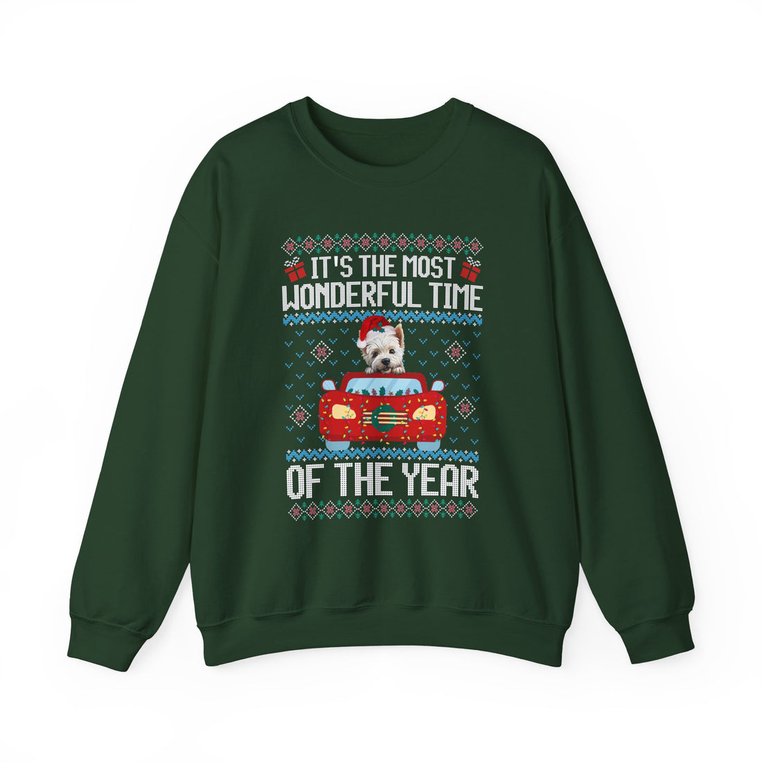 West Dog It's The Most Wonderful Time Of The Year Unisex  Sweater