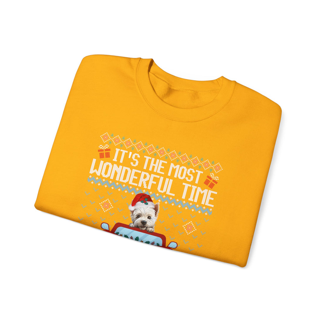 West Dog It's The Most Wonderful Time Of The Year Unisex  Sweater