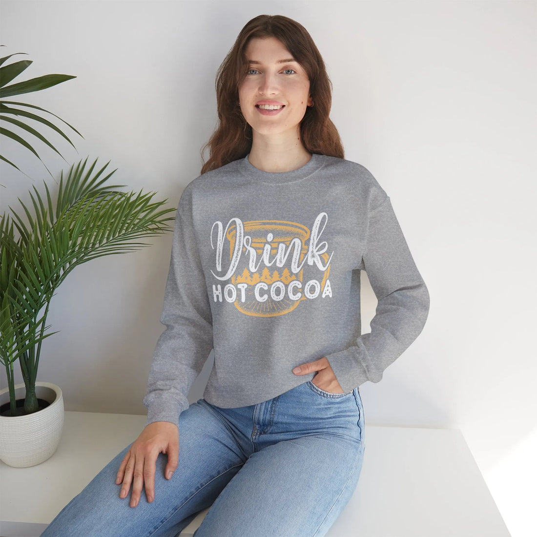 Drink Hot Cocoa - Unisex Sweater