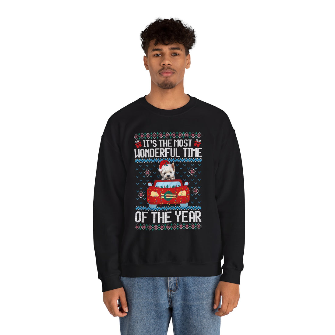 West Dog It's The Most Wonderful Time Of The Year Unisex  Sweater