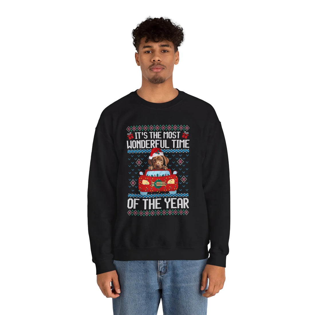 Labrador Retriever Dog It's The Most Wonderful Time Of The Year Unisex  Sweater