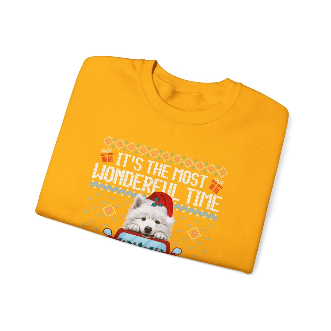 Samoyed Dog It's The Most Wonderful Time Of The Year Unisex  Sweater