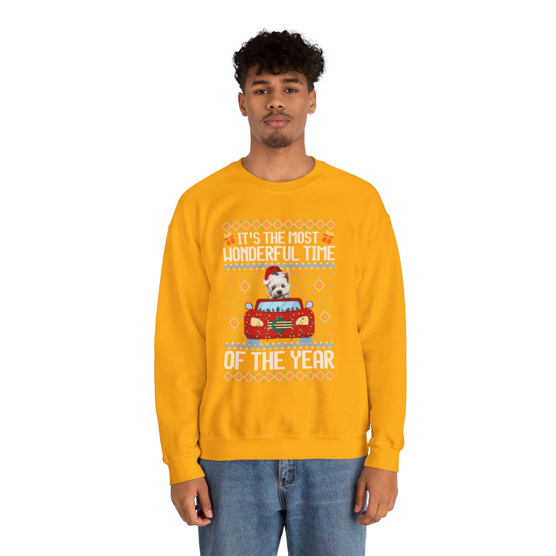 West Dog It's The Most Wonderful Time Of The Year Unisex  Sweater