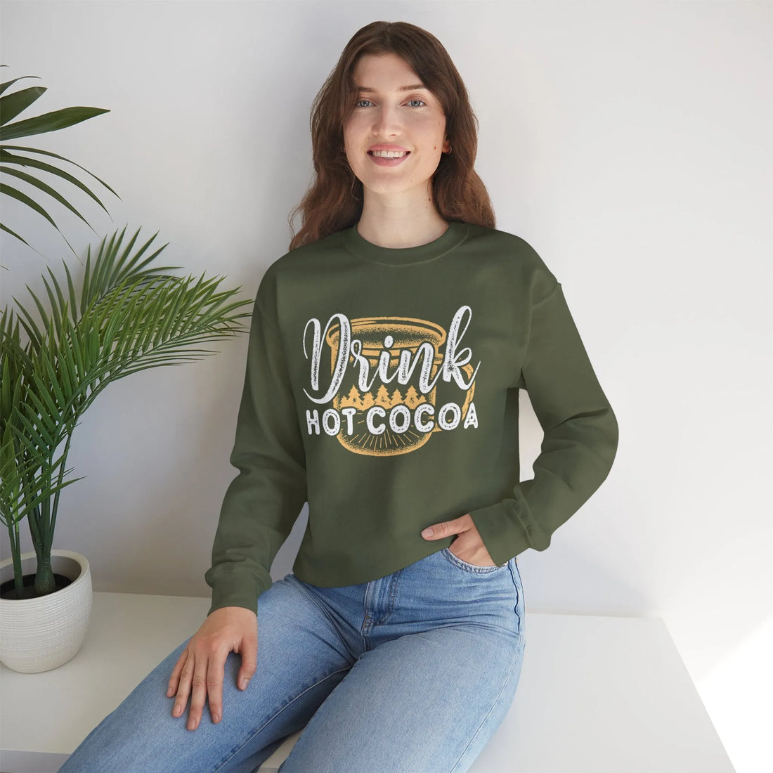 Drink Hot Cocoa - Unisex Sweater