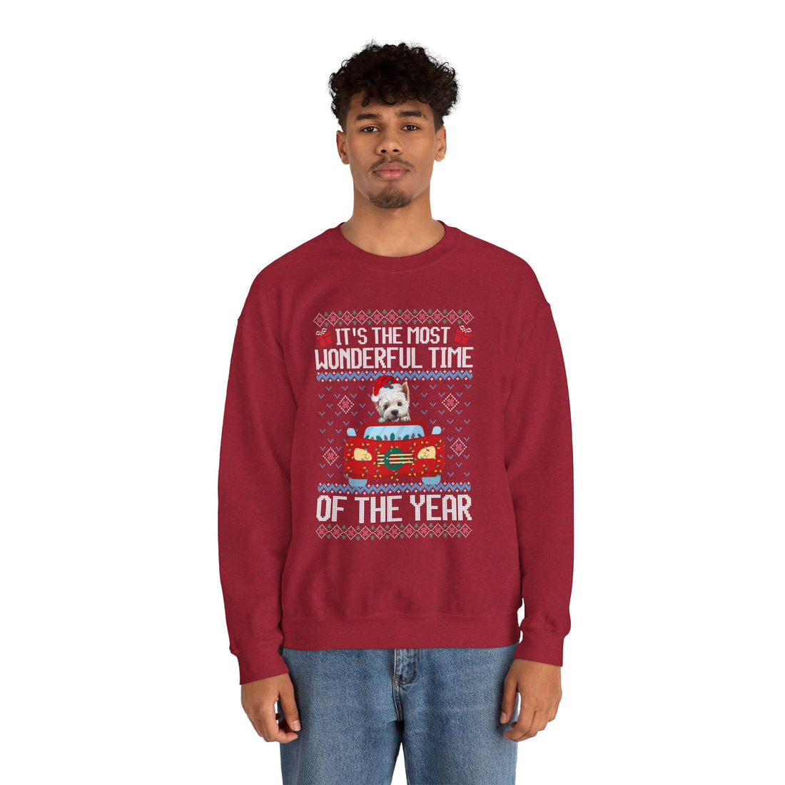 West Dog It's The Most Wonderful Time Of The Year Unisex  Sweater