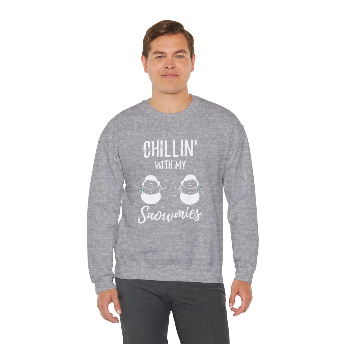 Chilling With My Snowmies? - Unisex Sweater