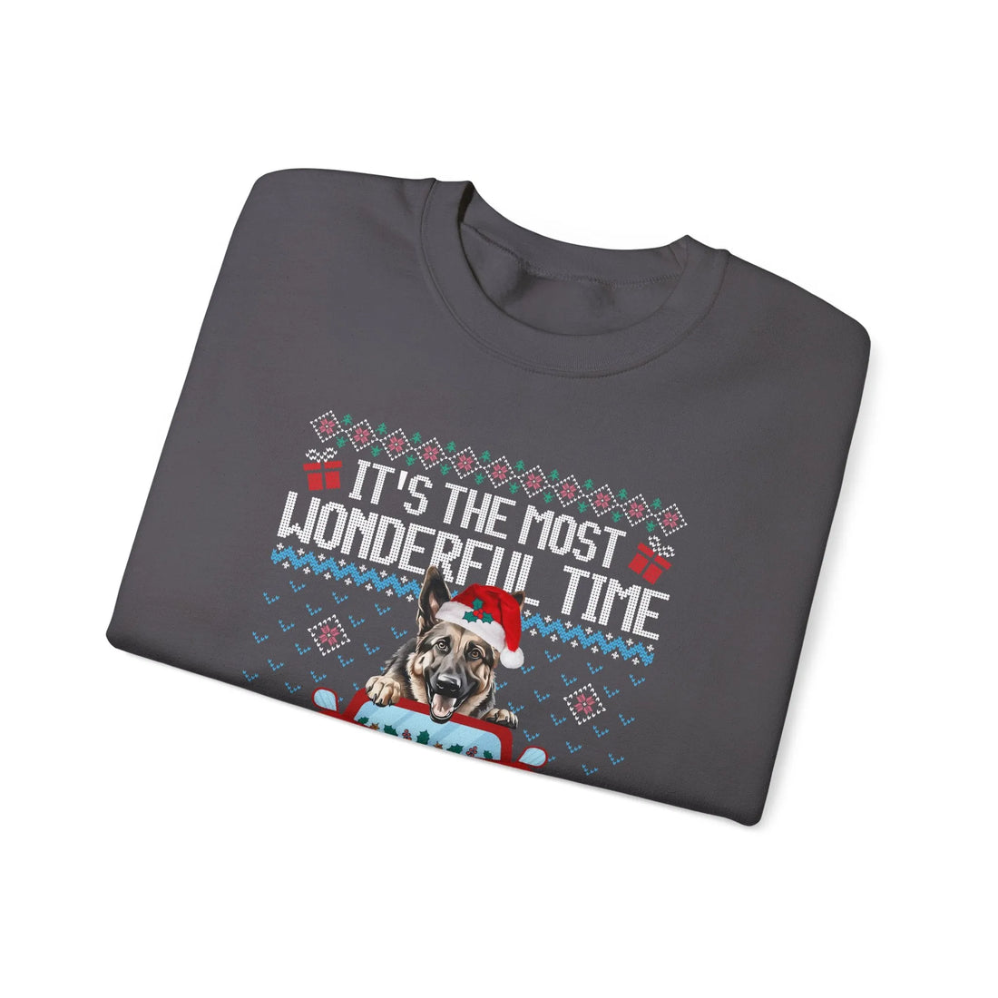 German Shepherd Dog It's The Most Wonderful Time Of The Year Unisex  Sweater