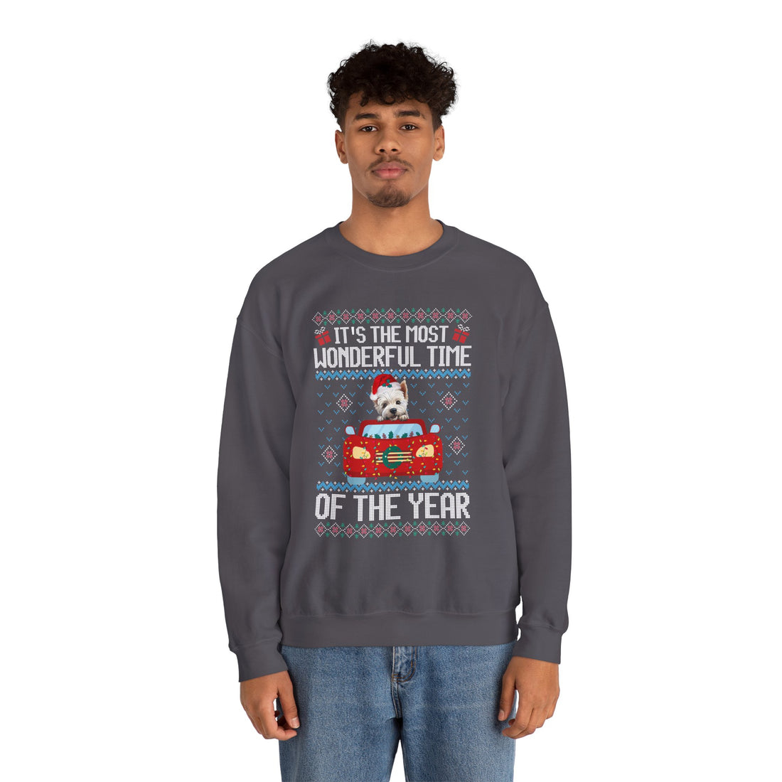 West Dog It's The Most Wonderful Time Of The Year Unisex  Sweater