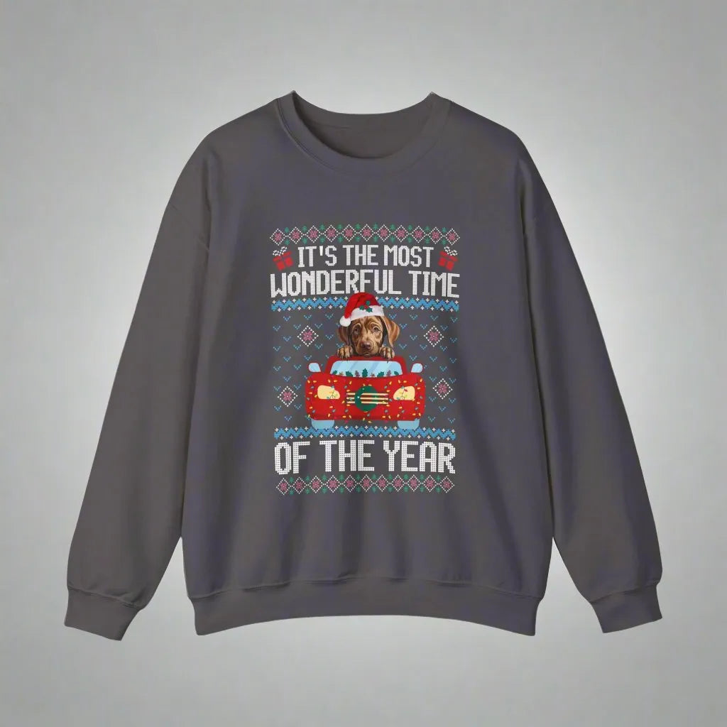 Labrador Retriever Dog It's The Most Wonderful Time Of The Year Unisex  Sweater