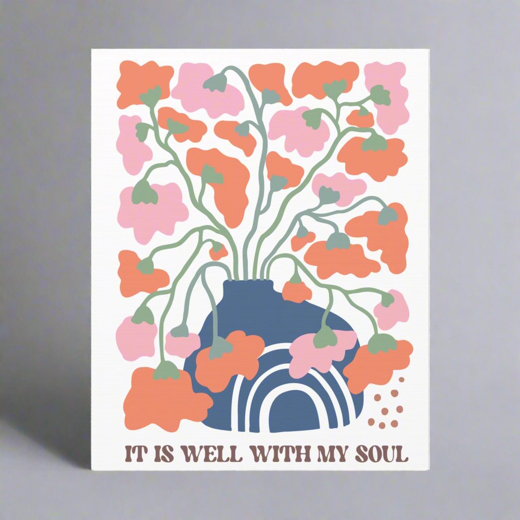 It Is Well With My Soul Matte Canvas, Stretched, 1.25"