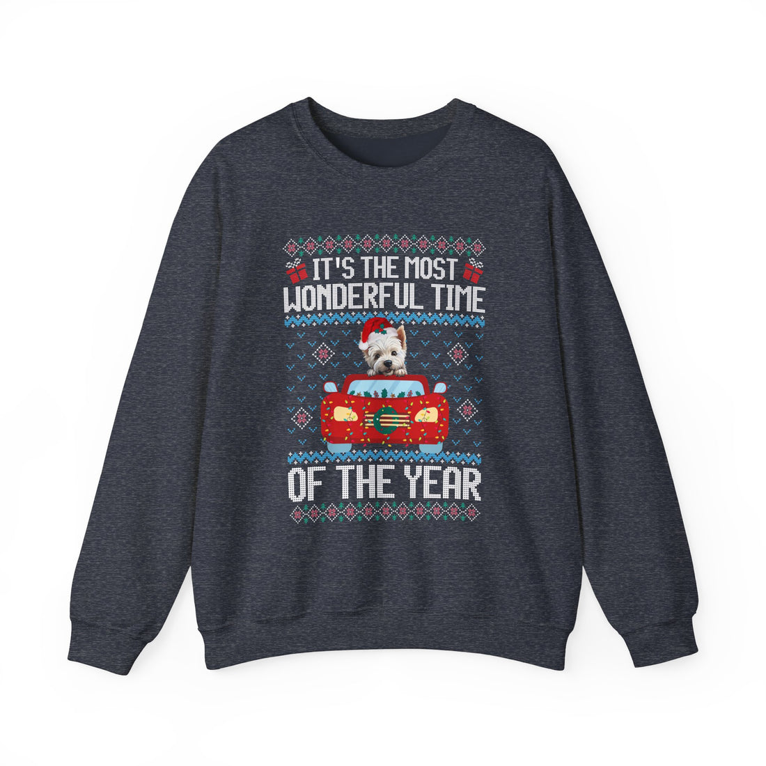 West Dog It's The Most Wonderful Time Of The Year Unisex  Sweater