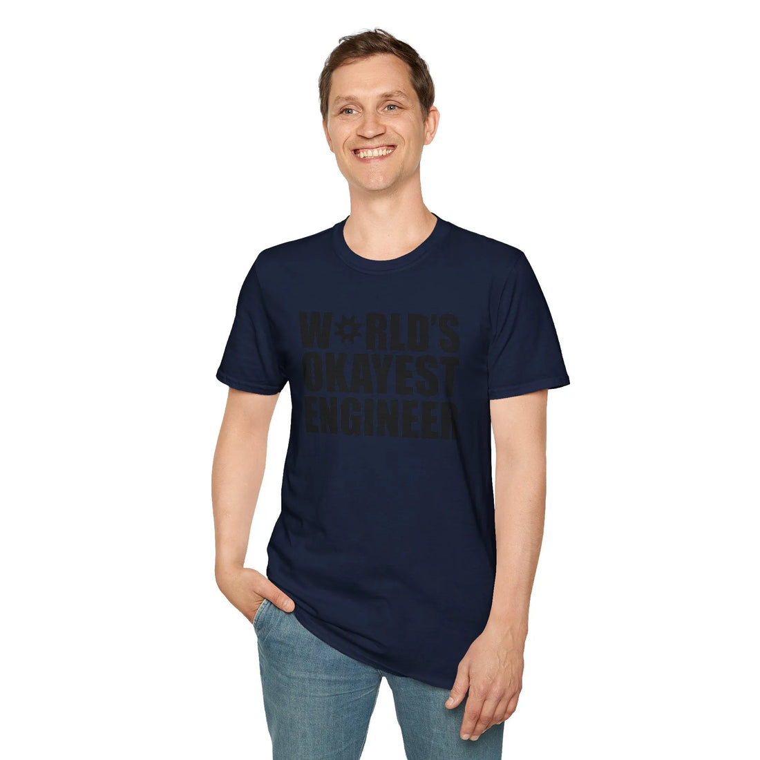 World's Okayest Engineer - Unisex T-Shirt