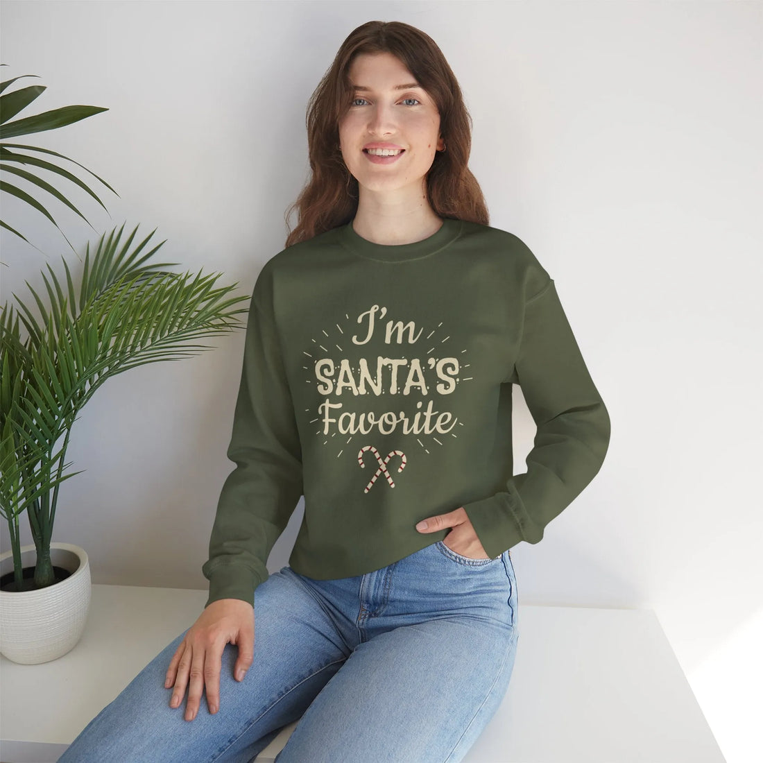 I'm Santa's Favorite - Unisex Sweater