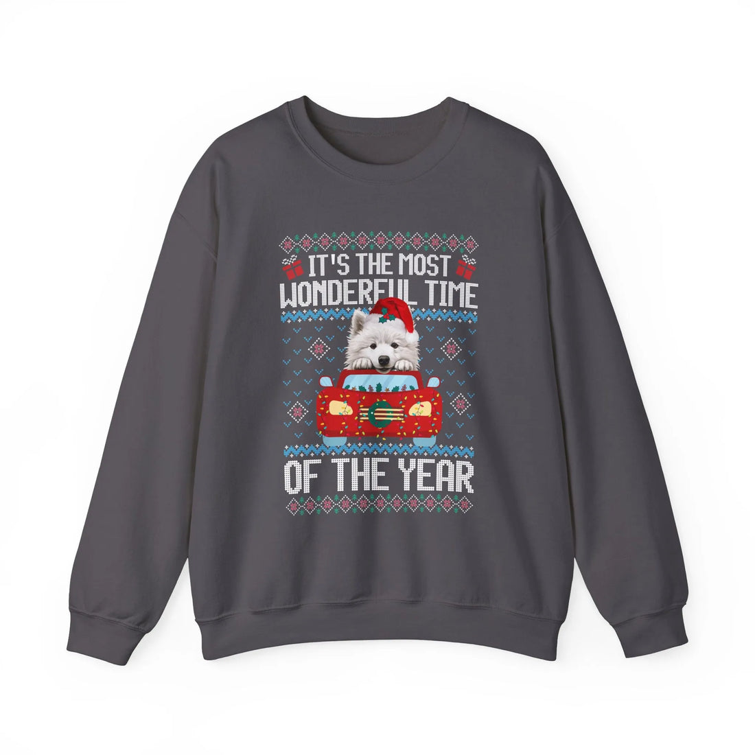 Samoyed Dog It's The Most Wonderful Time Of The Year Unisex  Sweater