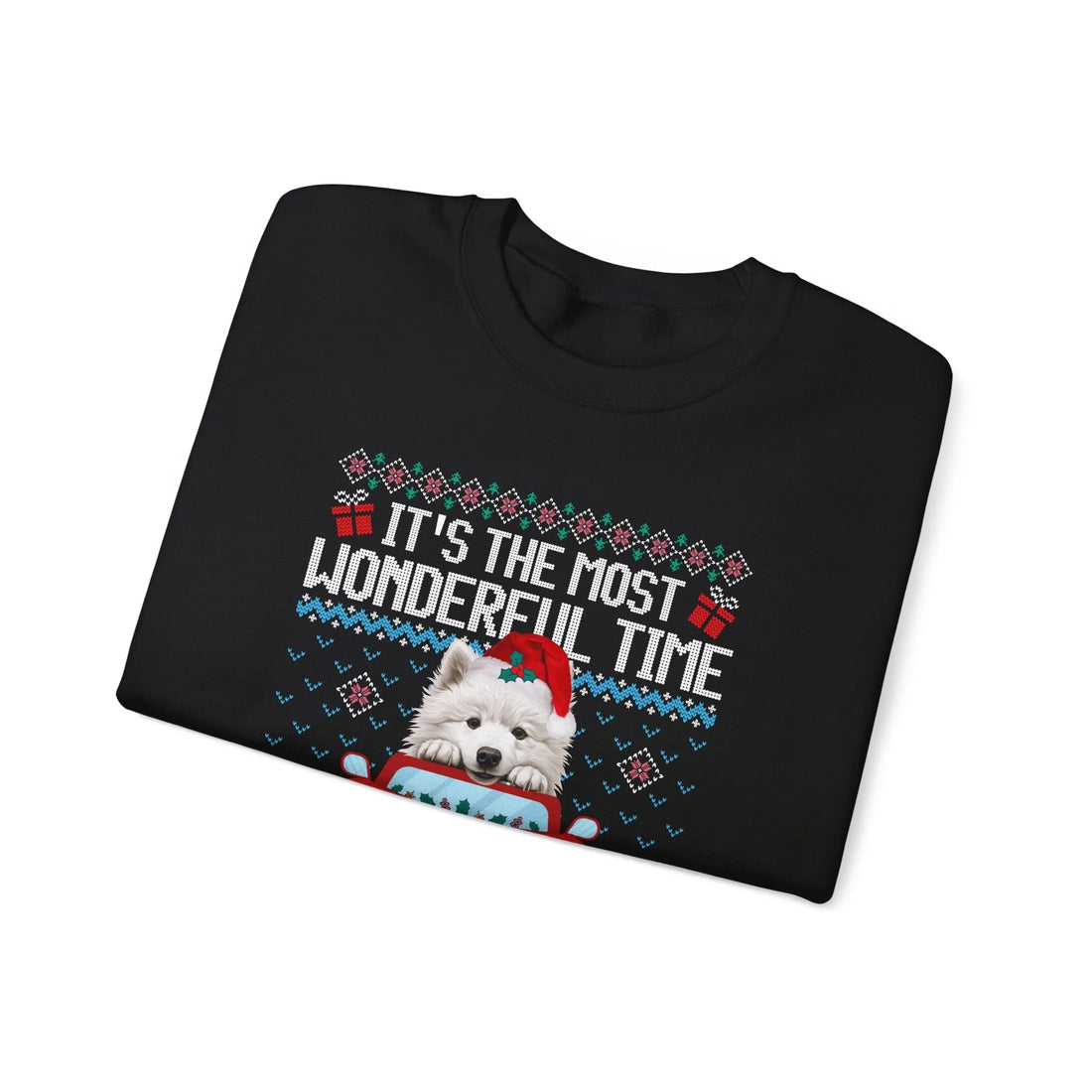 Samoyed Dog It's The Most Wonderful Time Of The Year Unisex  Sweater