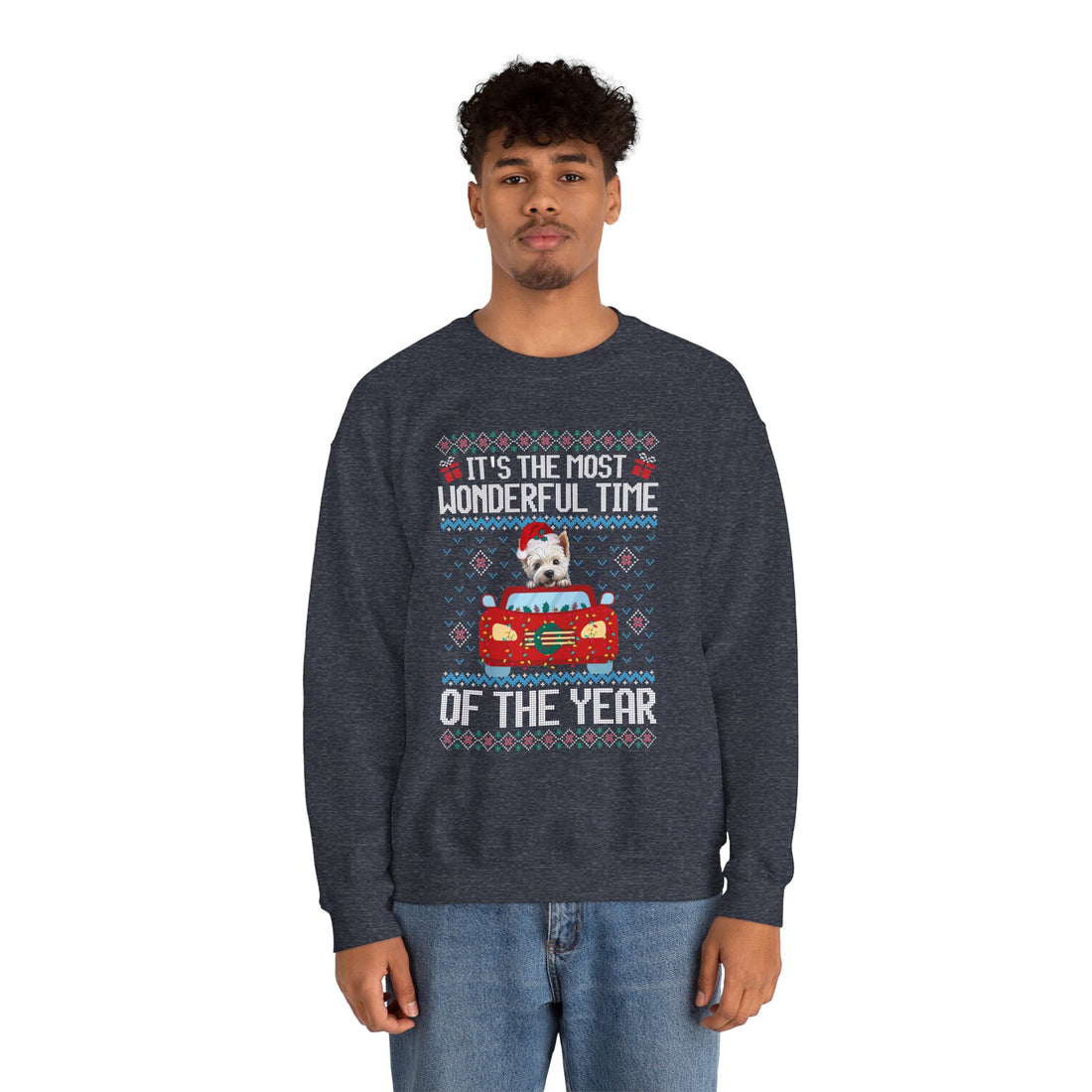 West Dog It's The Most Wonderful Time Of The Year Unisex  Sweater