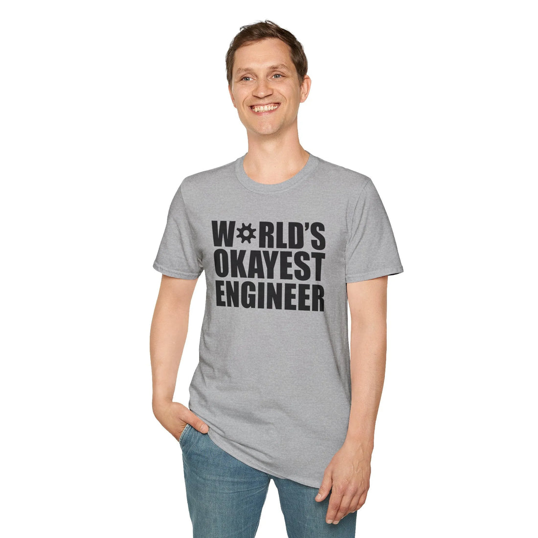 World's Okayest Engineer - Unisex T-Shirt