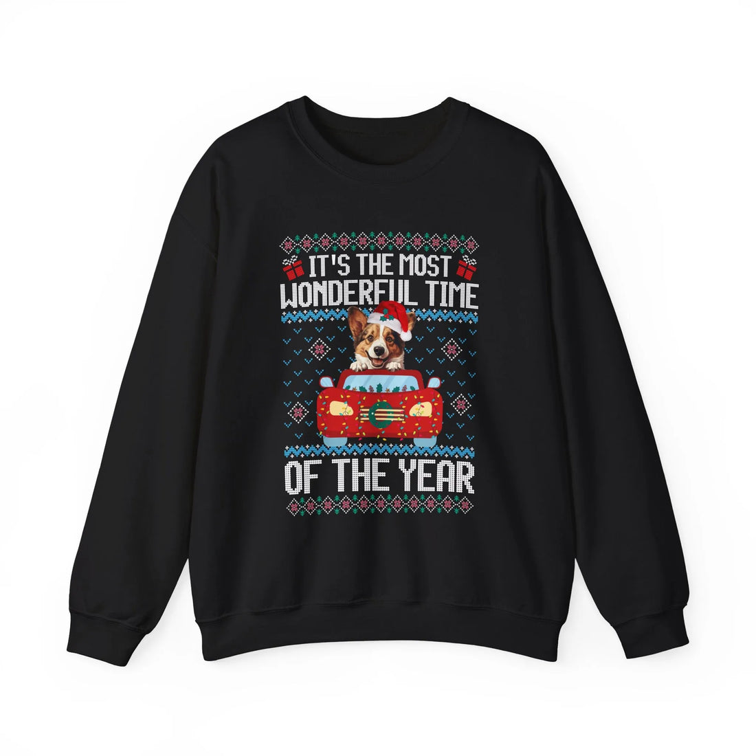 Corgi Dog It's The Most Wonderful Time Of The Year Unisex  Sweater