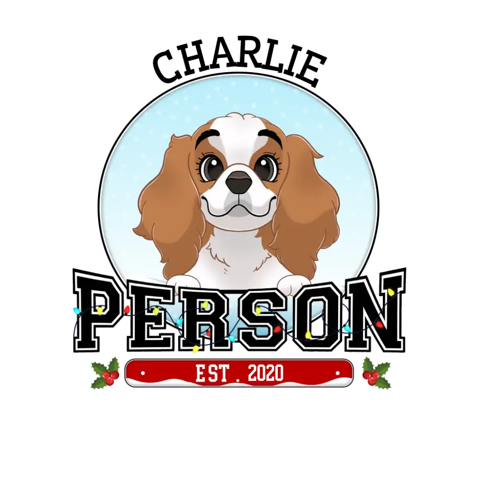 Dog Person - Custom Name - Personalized Gifts for Dog Lovers - Unisex Sweater