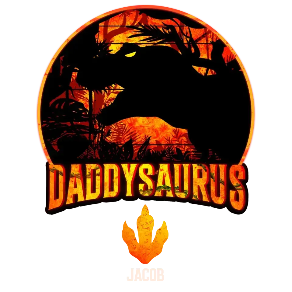 Daddysaurus - Personalized Gifts For Dad - Unisex T-shirt