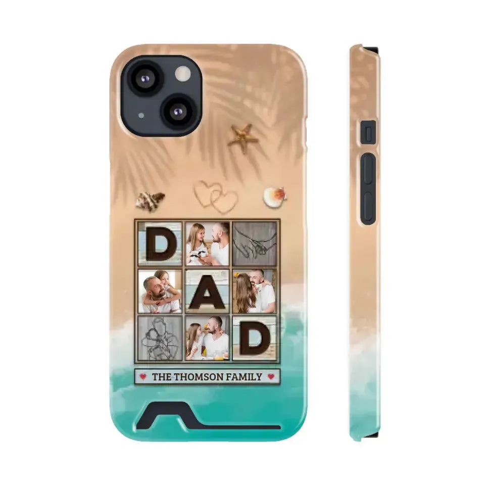 Hold This And Consider it A Big Hug - Personalized Gifts For Dad - iPhone Tough Phone Case