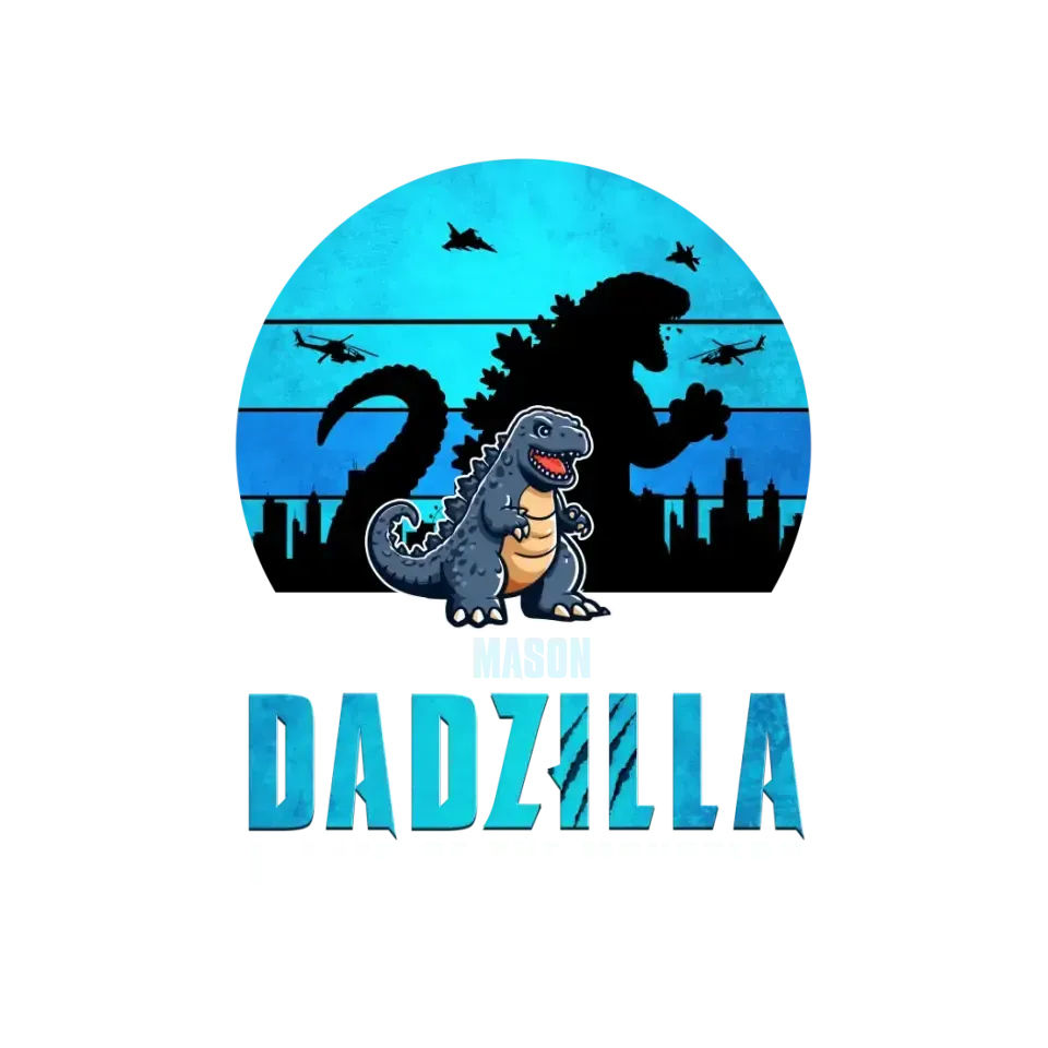 Dadzilla - Personalized Gifts For Dad - Unisex Sweater