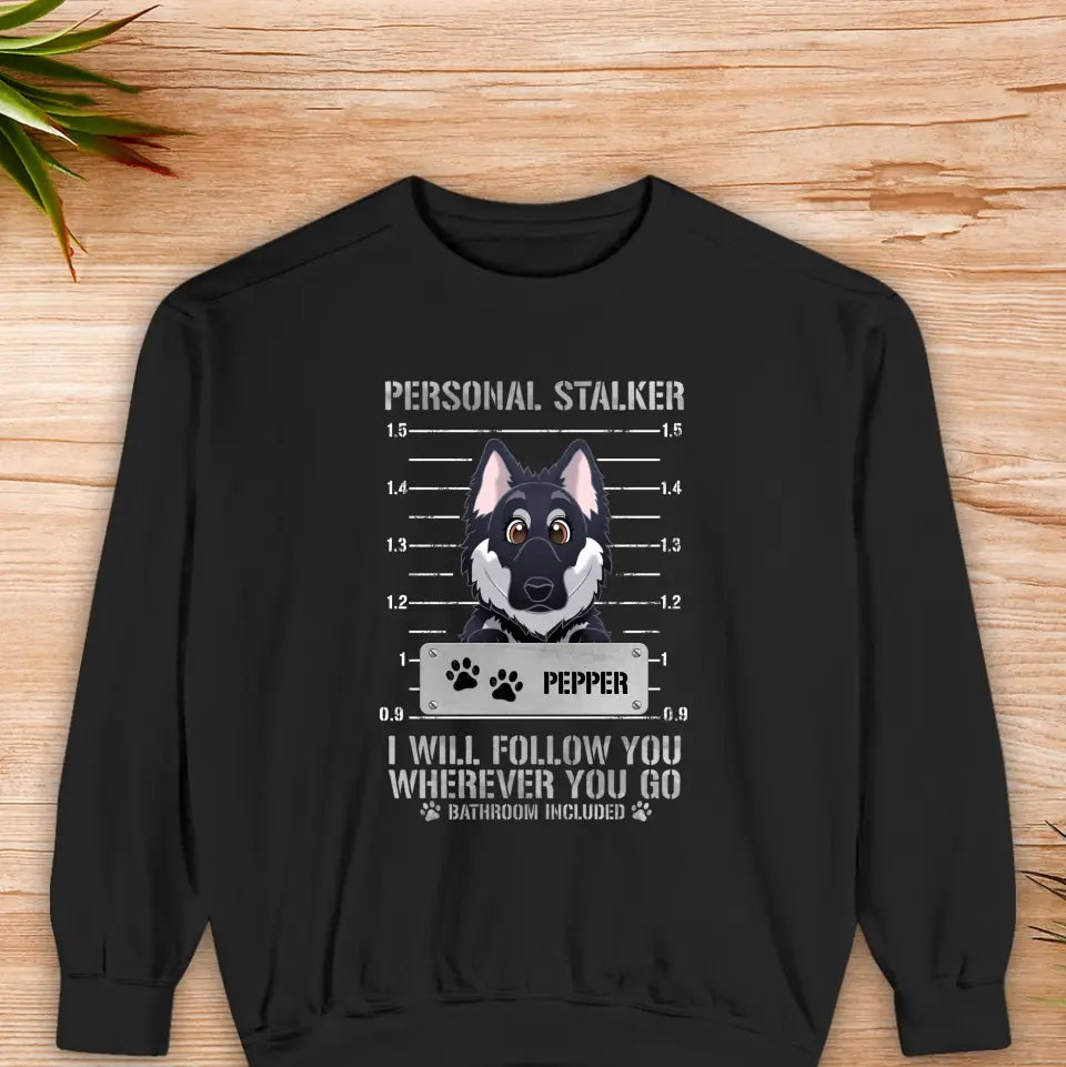 Personal Stalker - Custom Pet - Personalized Gifts For Dog Lovers - Family Sweater