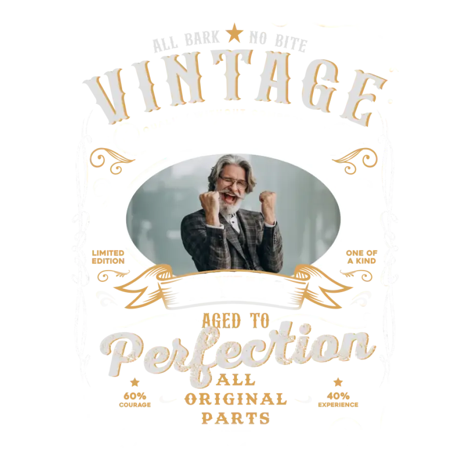 Vintage Birthday - Personalized Gifts For Dad - Unisex T-shirt