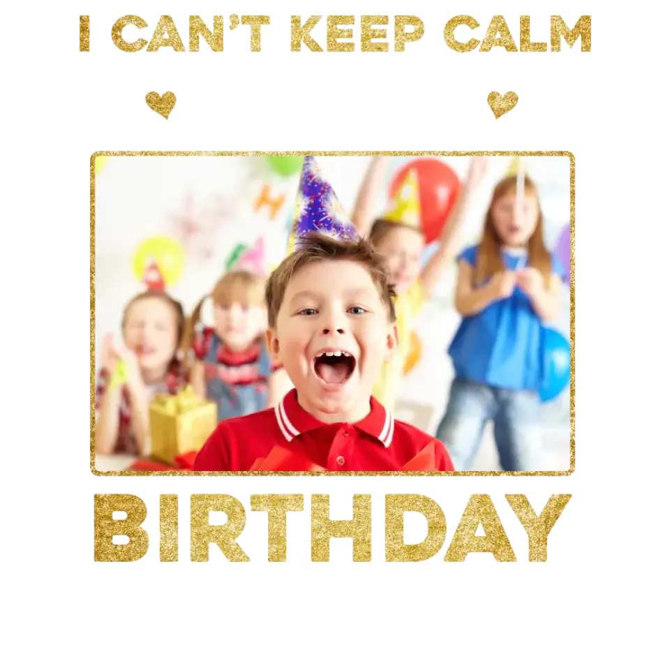 It's My Son's Birthday - Custom Photo - Personalized Gifts For Son - Family Sweater