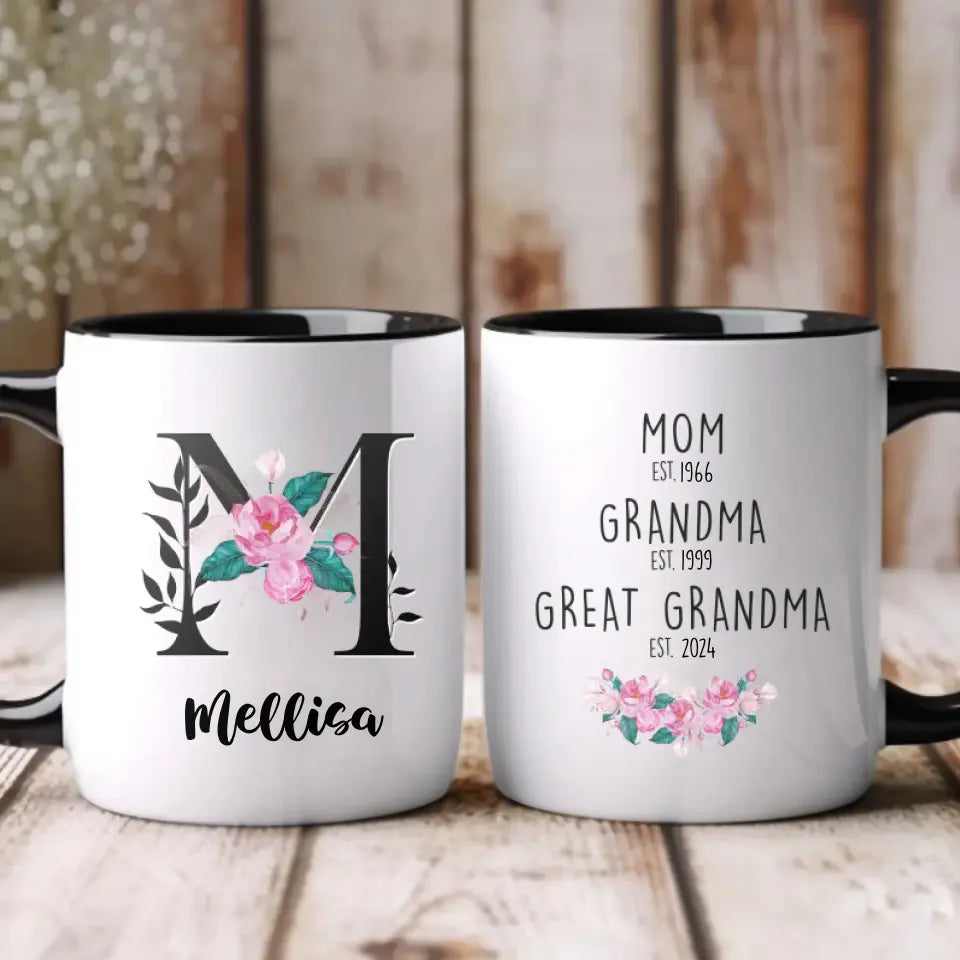 Great Grandma Mug Gift  - Personalized Gifts For Grandma - Mug