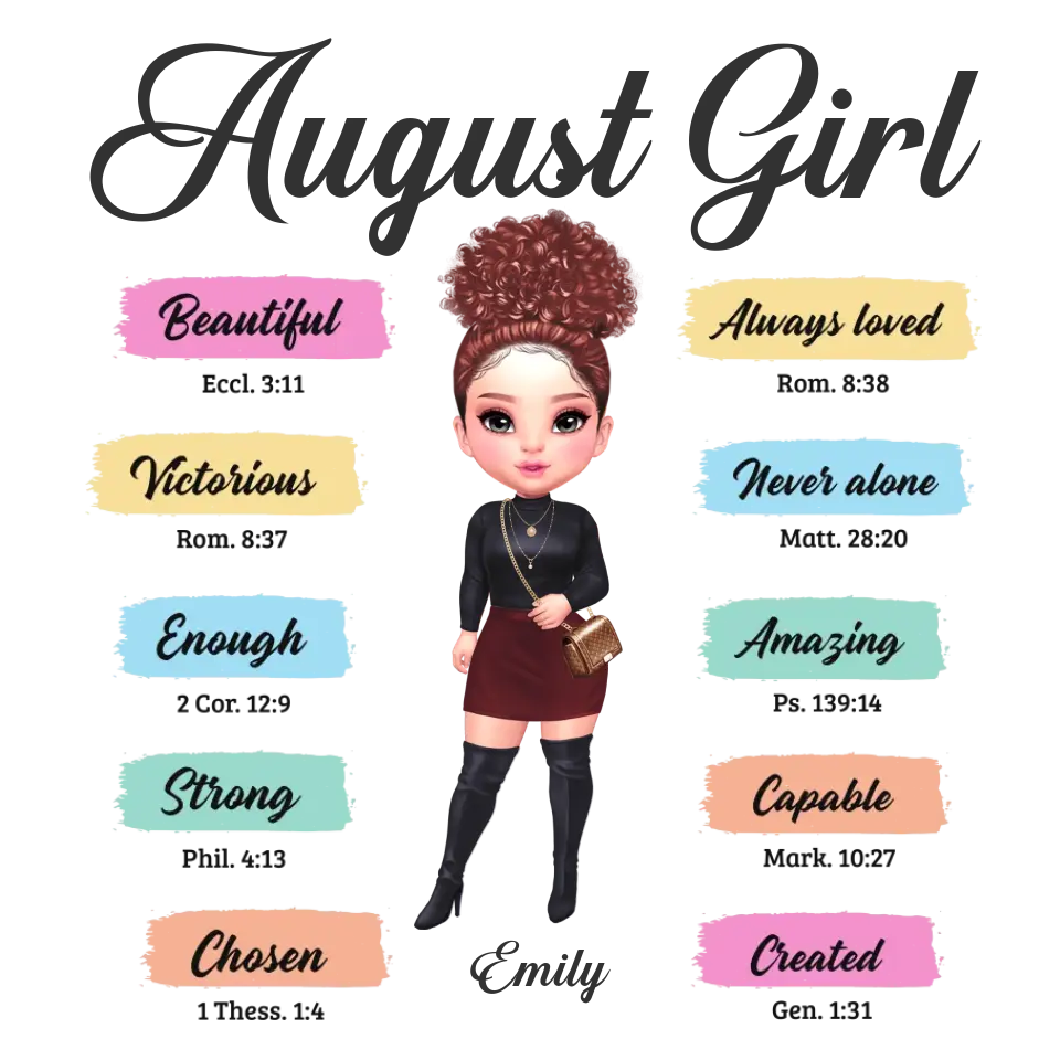 Queens Are Born - Custom Month - Personalized Gifts For Her - T-Shirt