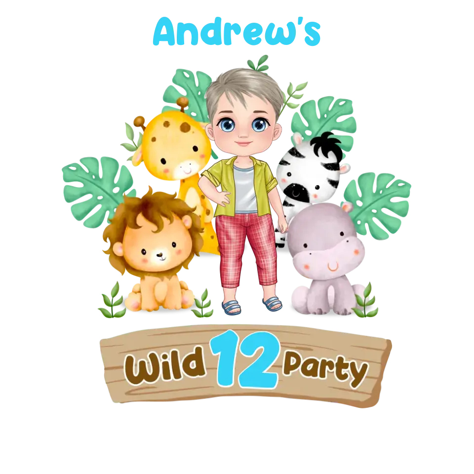 Wild Party - Custom Name - Personalized Gifts For Son - Unisex Sweater