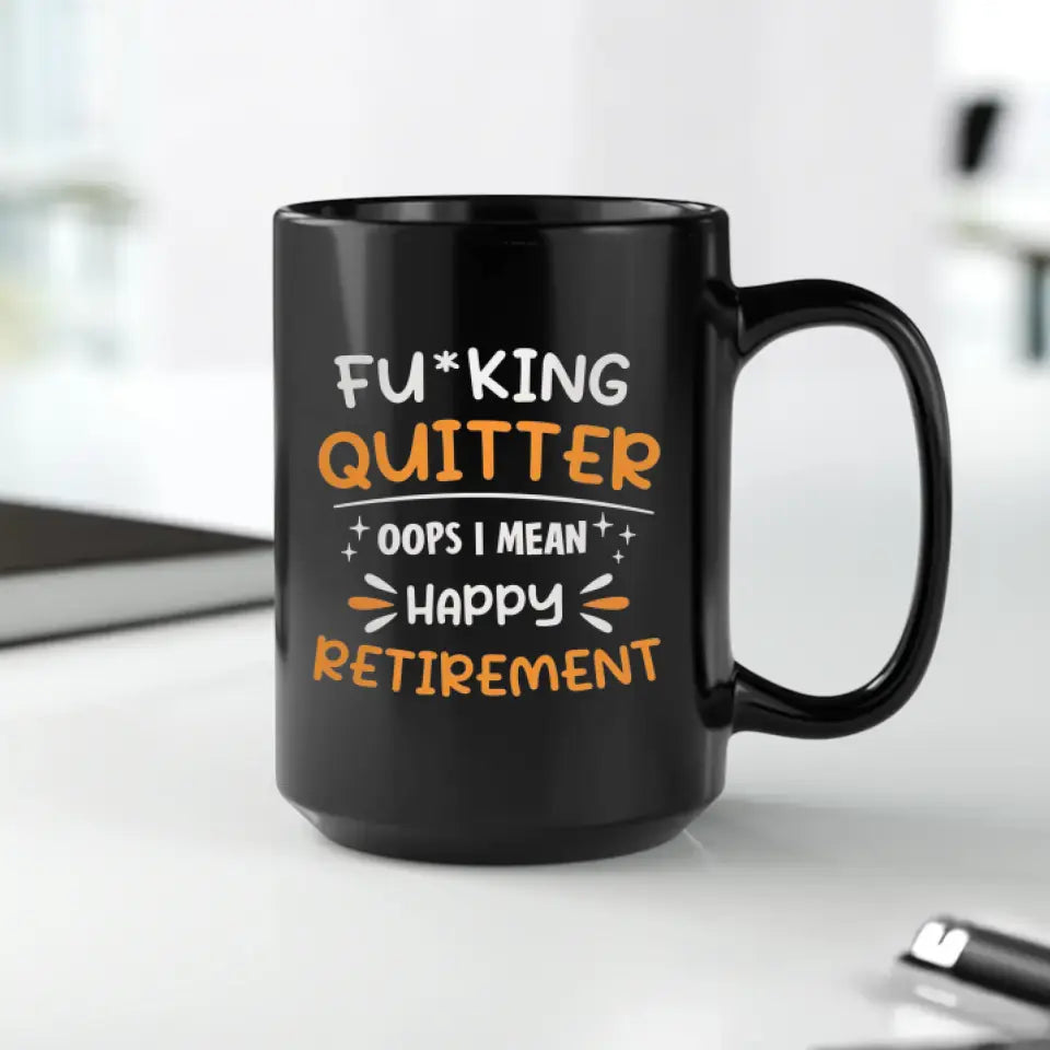 I Mean Happy Retirement  - Custom Name - Personalized Gifts For Grandpa - Mug