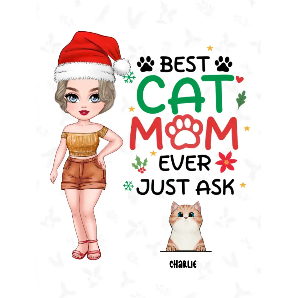 Best Cat Mom Ever - Custom Animal - Personalized Gifts For Cat Lovers - Blanket