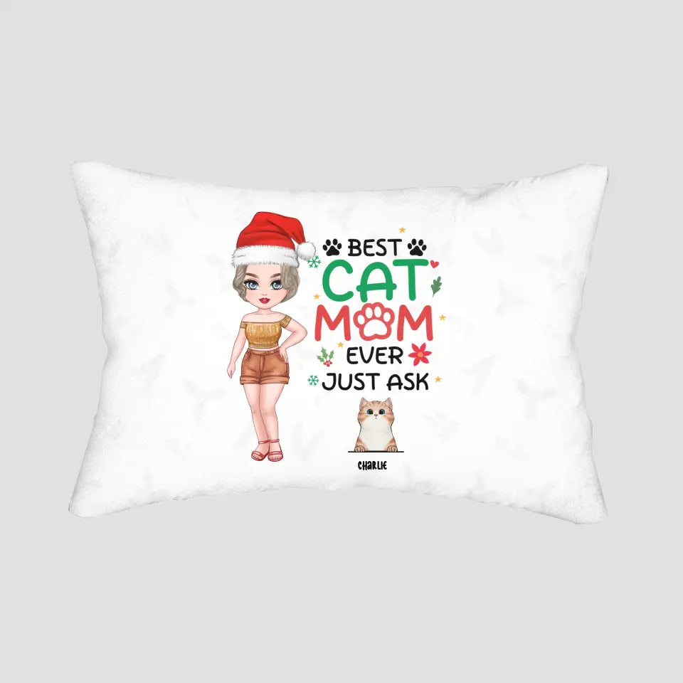 Best Cat Mom Ever - Custom Animal - Personalized Gifts For Cat Lovers - Blanket