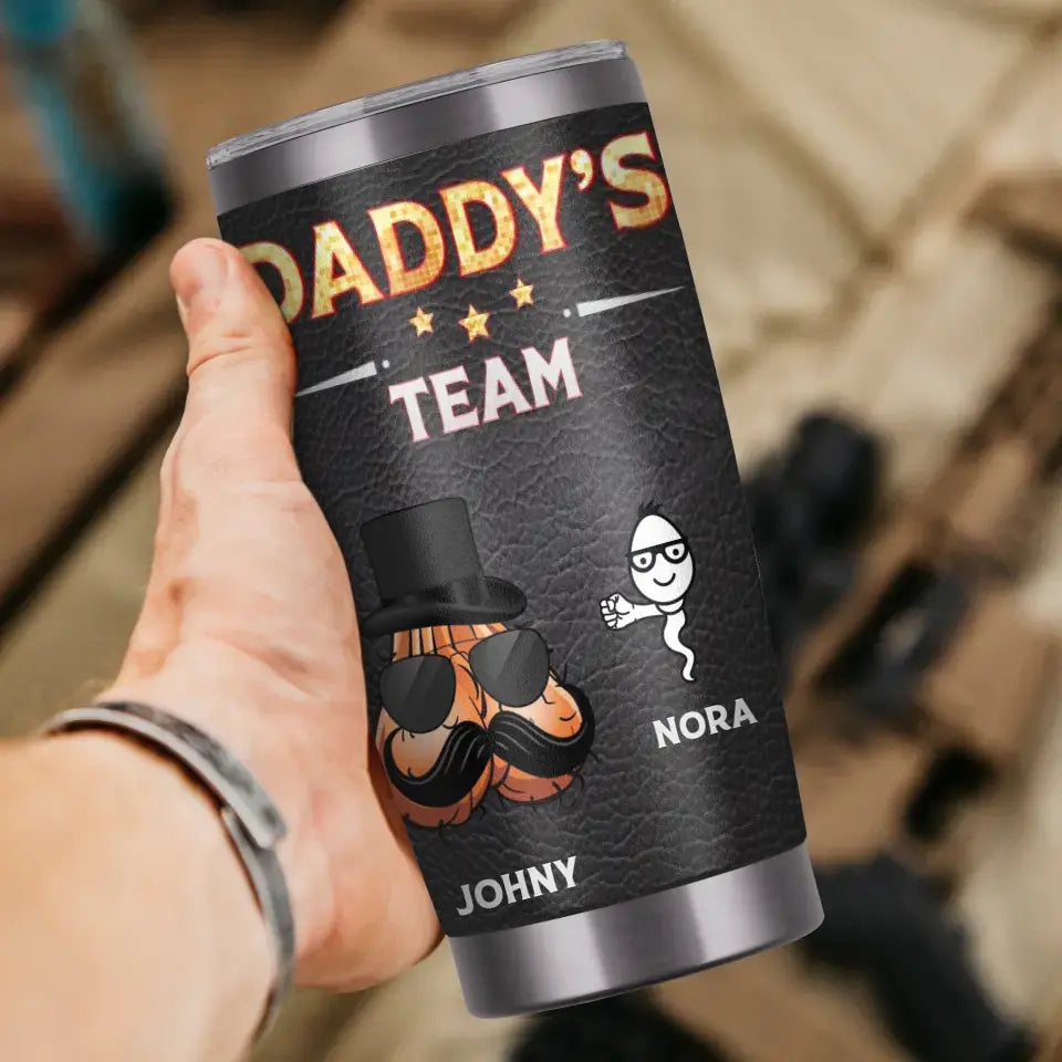 Daddy Of All The Sacks In The World - Custom Name - Personalized Gifts For Dad - 20oz Tumbler