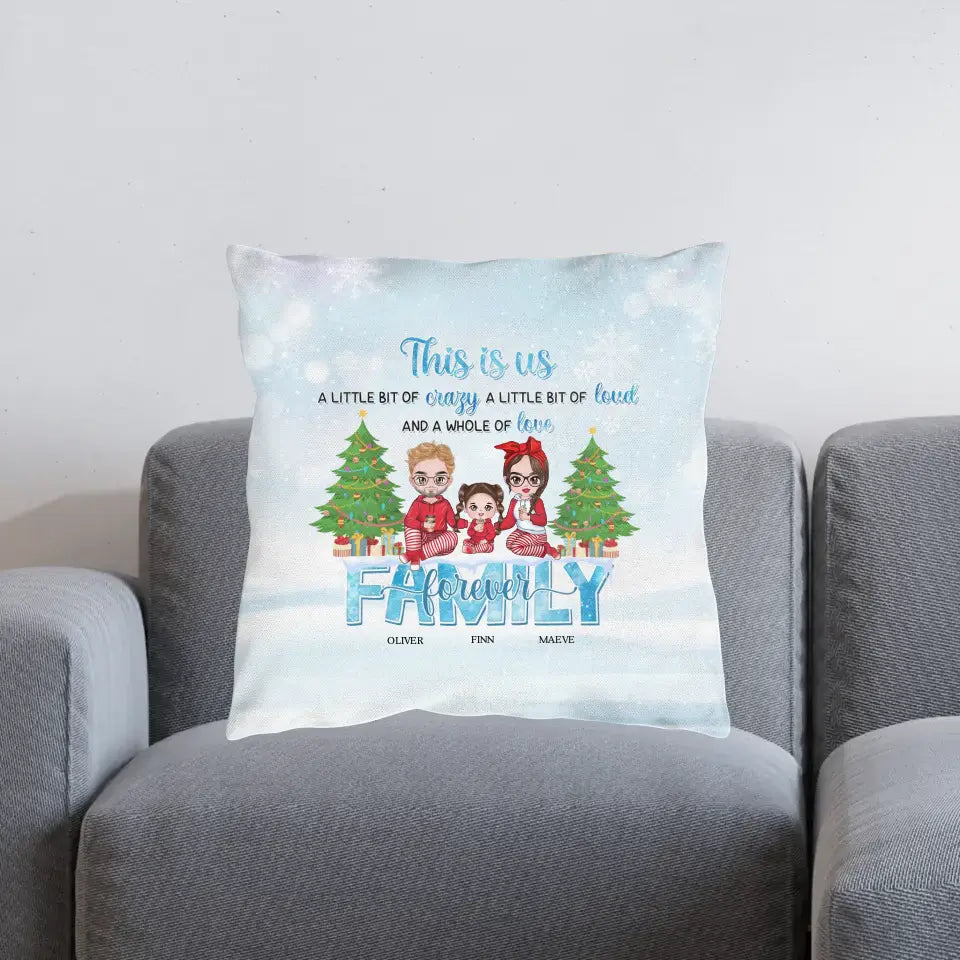 Family Forever - Personalized Pillow