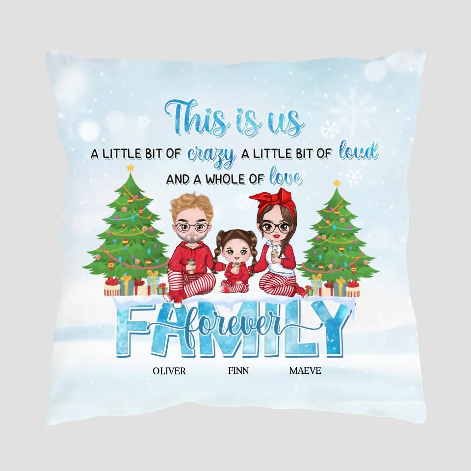 Family Forever - Personalized Pillow