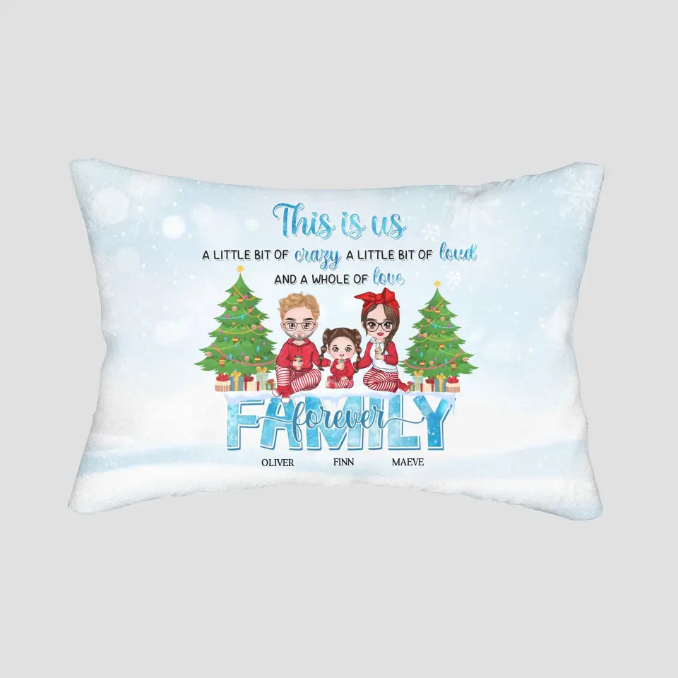 Family Forever - Personalized Pillow