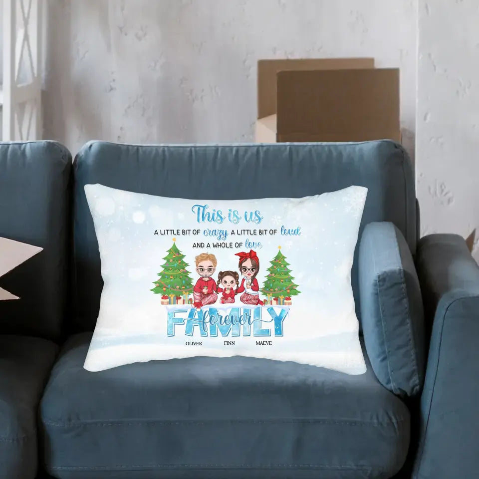 Family Forever - Personalized Pillow