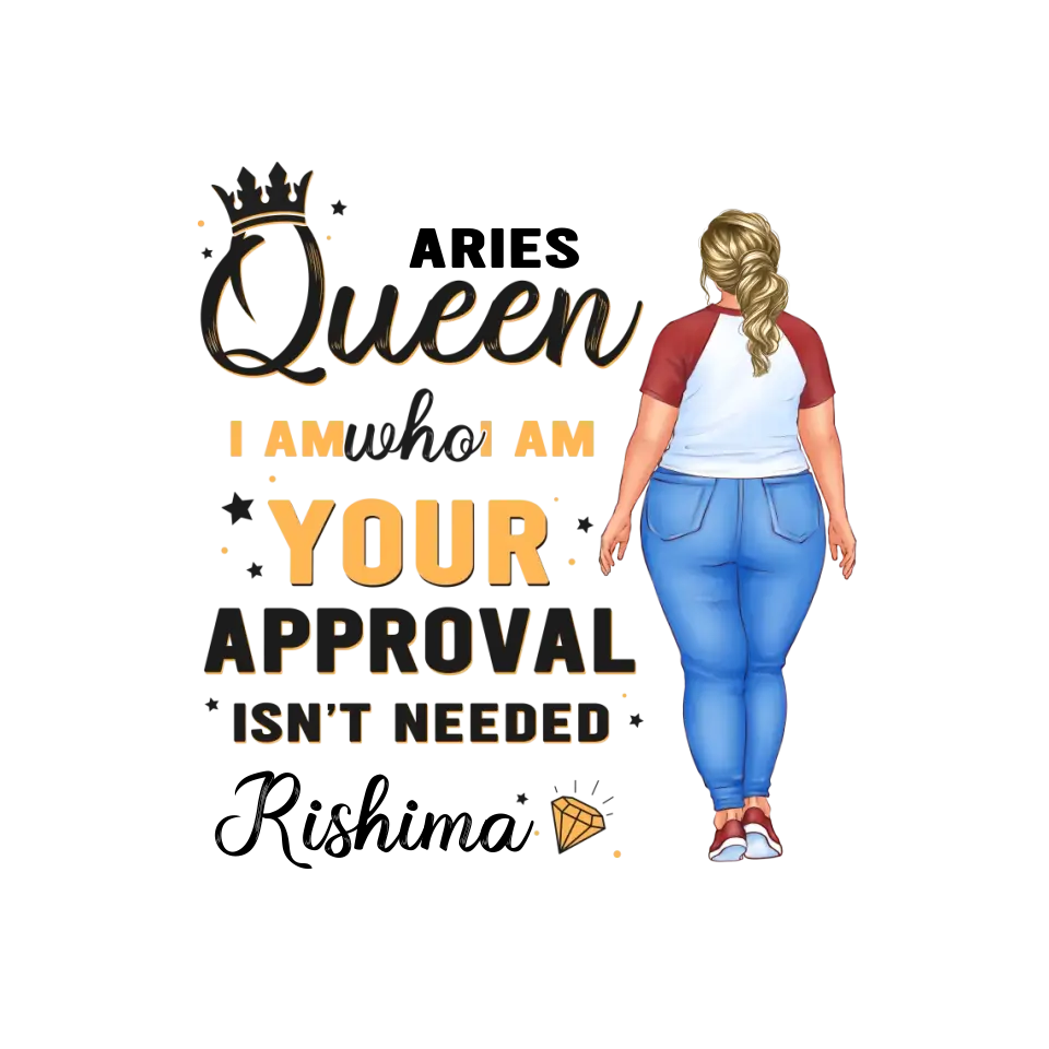 Your Approval - Custom Zodiac - Personalized Gifts For Her - T-Shirt