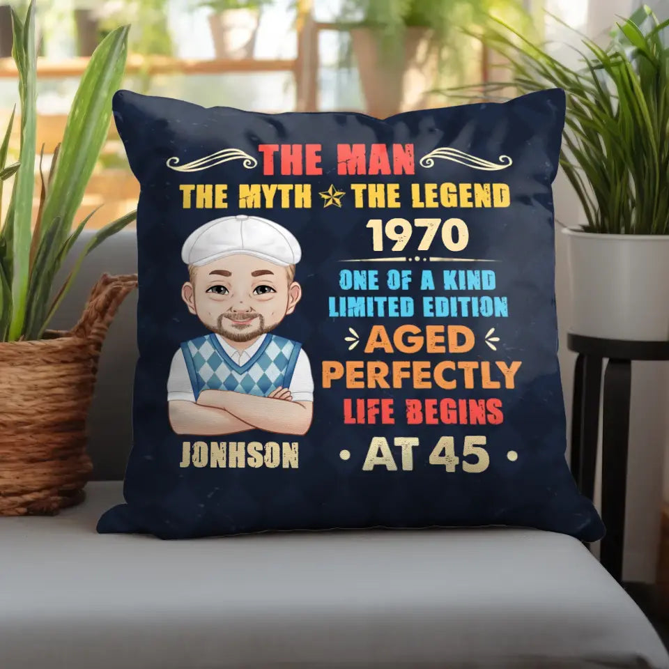 Grandpa Limited Edition - Personalized Gifts For Grandpa - Pillow