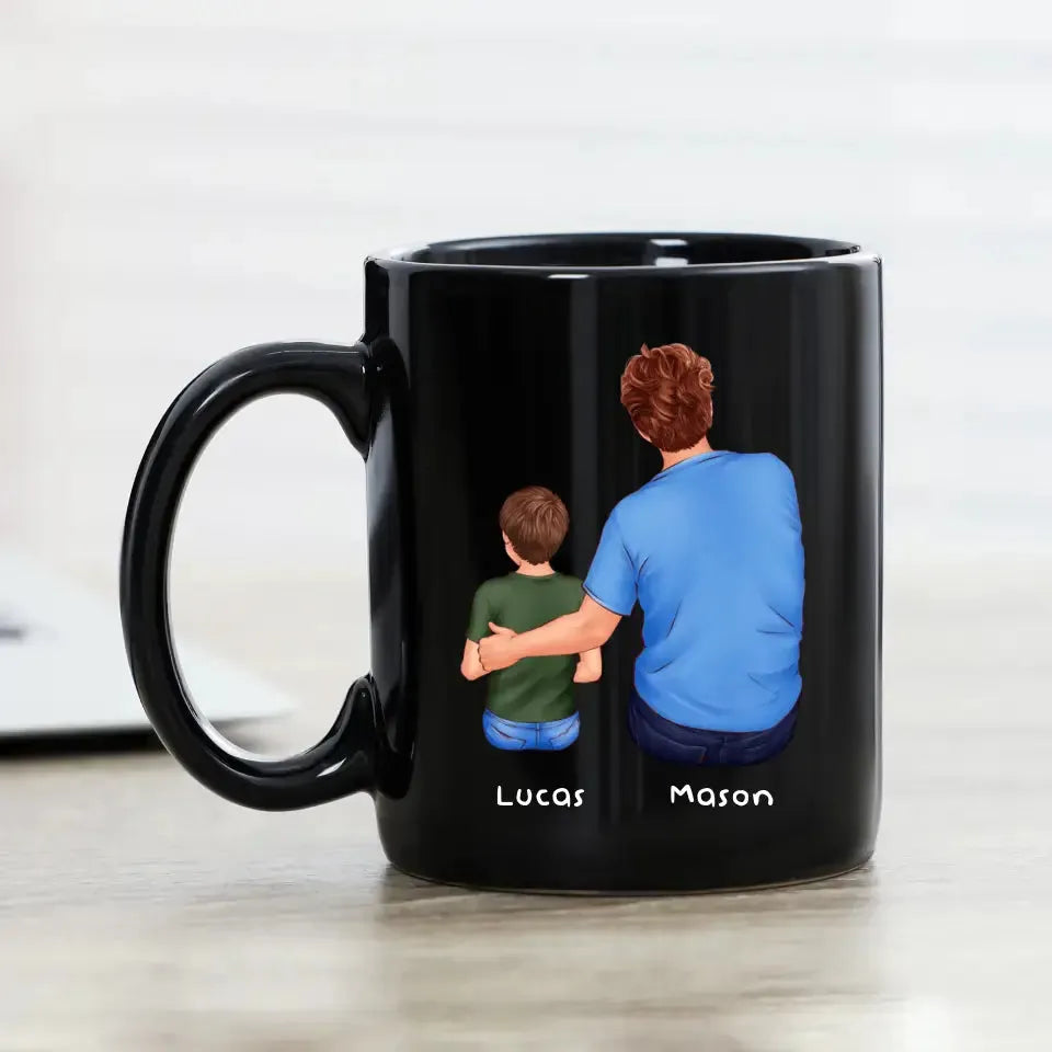 New Dad To Be - Custom Name - Personalized Gifts For Dad - Mug